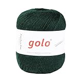 golo Merino Wool for Knitting 3-Ply Warm Soft Lightweight Cashmere Yarn for Crocheting