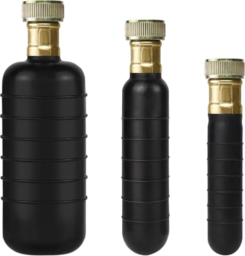 3 Pcs Drain Bladder Kit, Rubber Drain Cleaning Bladder fit 1 in to 6 in Drain Pipes, Drain Blockage Unclogger for Bathroom Sink, Swimming Pool Drain, Bathtub, Shower