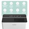 COMFEE' Deumidificatore 30L/giorno, Deumidificatore casa muffa adatto fino a 73㎡,Tanica da 3L, Ruote Piroettanti, Modalità Asciugatuta, Ridotta Rumorosità, CDDAE-30DEN7-QA3