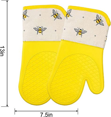Oven Gloves, Butterfly Daisy - Image 3