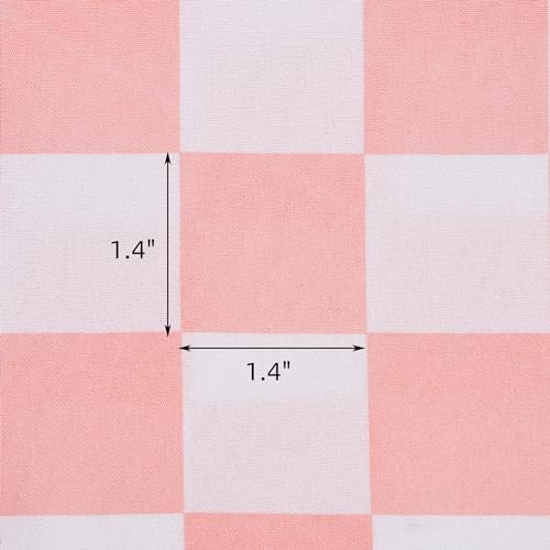Image of Best Season Bed Sheet Set 3 Piece -Twin Size-Soft Durable Microfiber Bedding Sheet Set,Deep Pocket,Stain,Fade & Wrinkle Resistant Green and White Checkerboard Grid(Plaid Coral&White)