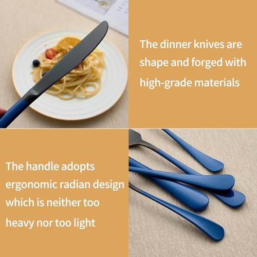 20-Piece-Black-and-Dark-Blue-Silverware-Set-180-Stainless-Steel-Silverware-Set-Dark-Blue-Handle-Cutlery-Set-Service-for-4-Dinner-Knives-Forks-Spoons-Set-Flatware-Set-Finish-Dishwasher-Safe
