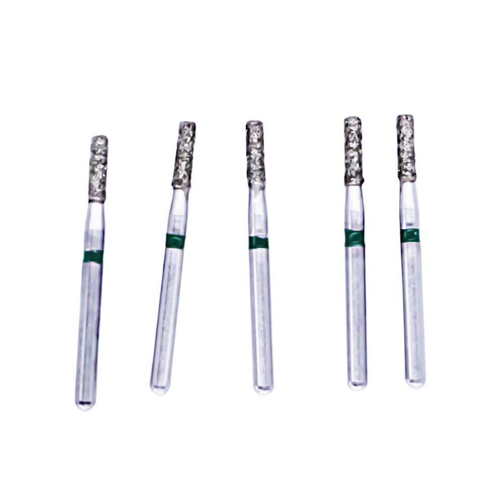 20pc SF-42C 1.6mm Diamond Burs Lab Polishing Grinding Bits for High Speed Handpiece