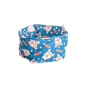 Dog Cooling Collar, Dog Summer Cooling Collar Anti-Sunstroke Dog Ice Pad Collar Breathable Dog Cold Scarf Adjustable Cooling Bandanas, Blue Fadou,M