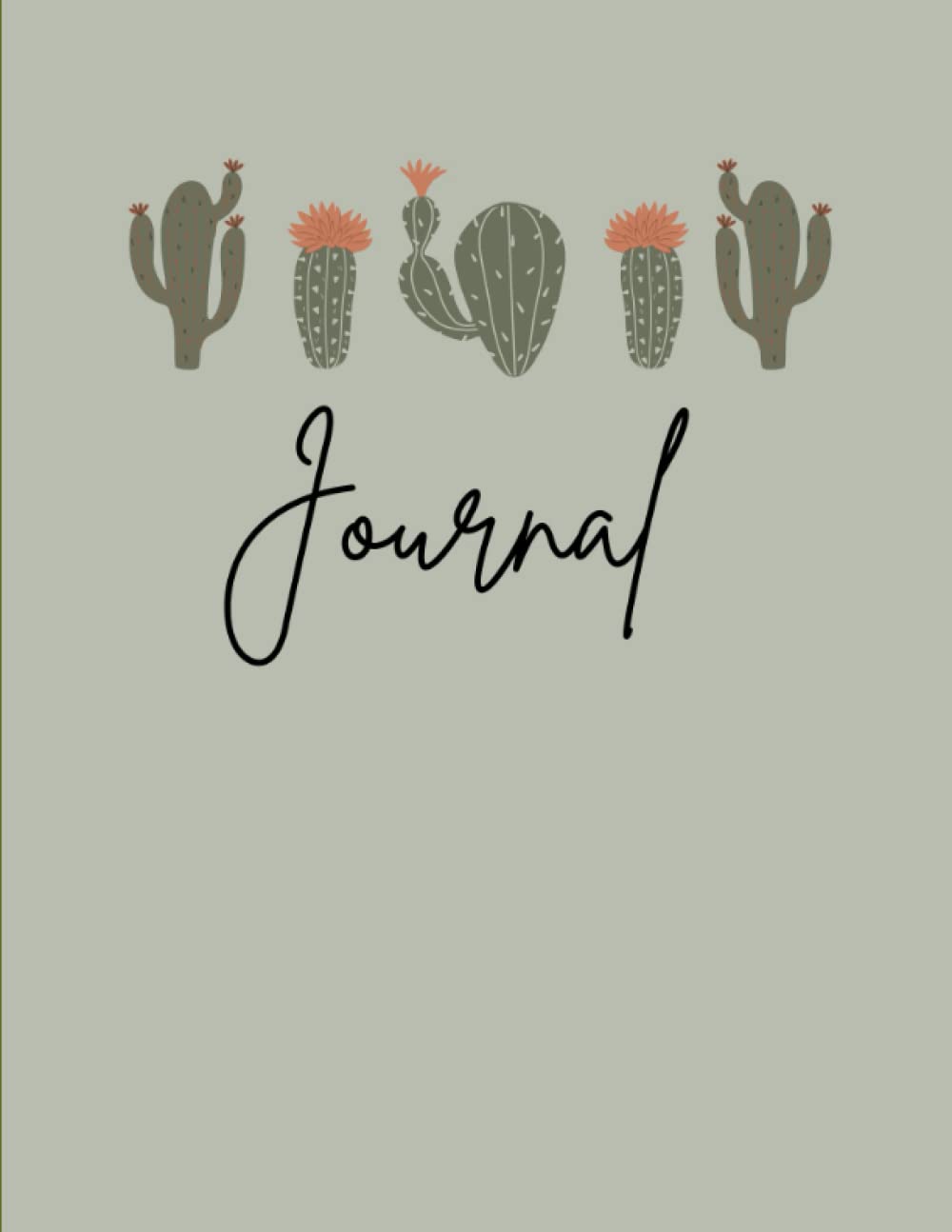 5-Minute Cactus Gratitude Journal With Daily Prompts & Weekly Review