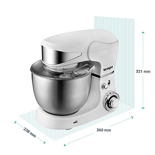 Venga! Impastatrice Planetaria, Ciotola Inox 5
