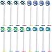 Testine Spazzolino Ricambio Compatibile con Braun Oral B Spazzolino Elettrico, Confezione da 16 Testine Spazzolino, Include 4 Diversi Tipi - Bianco(16)