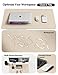 YSAGi Leather Desk Pad Protector, Large Mouse Pad, Non-Slip PU Leather Desk Blotter, Waterproof Writing Pad for Office and Home (31.5