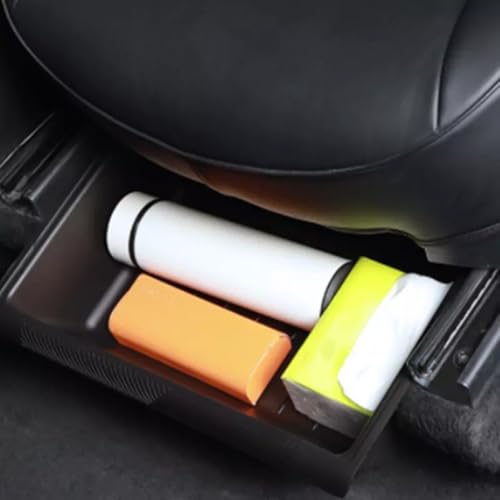 Boîte de rangement sous le siège Tesla Model Y pour stopper les objets perdus