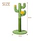 CiCixixi Pets Kratzstamm für Katzen Kreative Kratzstämme Klein Kratz Kaktus für Katzen Cat Scratching Post Kratzkaktus Natürlicher Sisal Kratzstange Stabil 30x60 cm, Grün