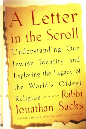 A Letter in the Scroll: Understanding Our Jewish Identity and