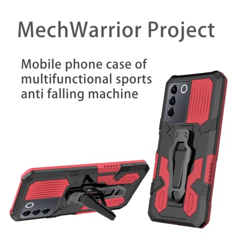 Coque Vivo V27e antichoc résistant aux chutes avec support intégré - 6