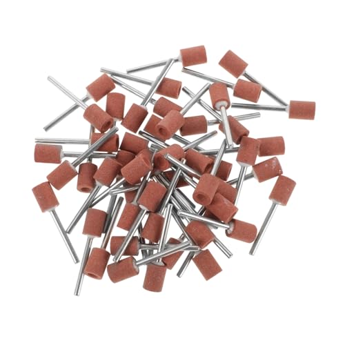 STOBAZA 50pcs Sanding Drill Bit 10mm Abrasive Mounted Stone Grinding Wheel for Polishing Rotary Tool Accessories