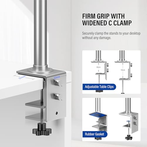Trépied de table avec bras flexible Soonpho SP-T11 et rotule sphérique multi-support - 5