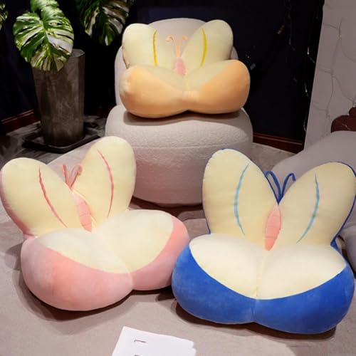 Cojín de suelo con forma de mariposa suave para un hogar acogedor y tierno 4
