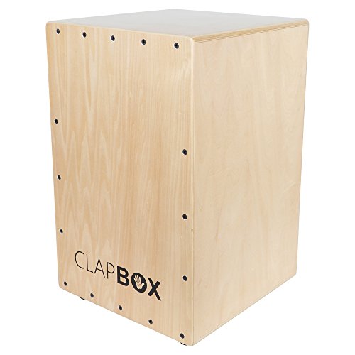 Image of Clapbox Cajon CB25 - Bass Wood, String Cajon with Bag (H:48 W:30 L:30)