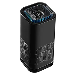 Losa Air Purifier Air Ionizer Purify Air Car Dashboard Bedroom Bathroom Black