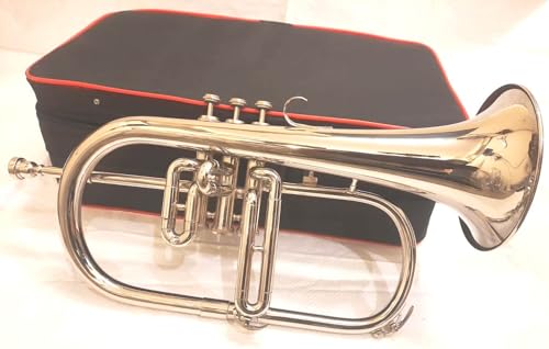 Brass-India Silver Flugel Horn