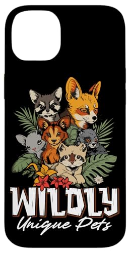 Wild Pets Animaux exotiques pour amoureux des animaux sauvages Coque pour iPhone 14 Plus