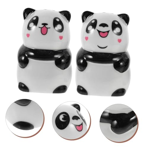 Pots à condiment panda pour décorer la table et ranger les épices - 8