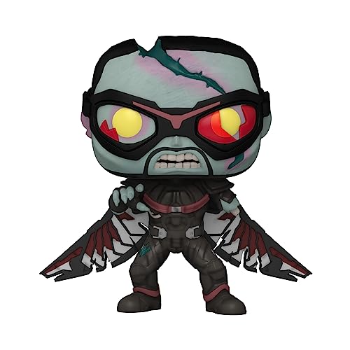 Miniatura 4 de Funko Pop! Marvel - What If - Zombie Falcon - Marvel What If - Figura de Vinilo Coleccionable - Idea de Regalo- Mercancia Oficial - Juguetes para Niños y Adultos - TV Fans