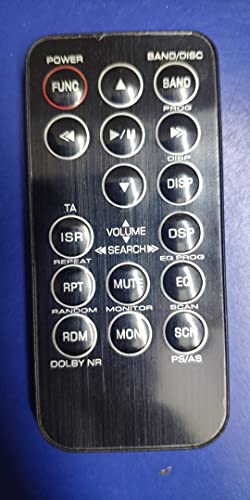 SZHKHXD Remote Control for Clarion RCB-114 RCB-117 RCB-120 DRX6375 ARX5470 ARX4570 ZK-6030 ZK-6030B CD Car Stereo Receiver