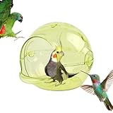 Comoda capanna per nidificazione: fornisce un riparo sicuro e caldo per piccoli uccelli come parrocchetti, canarini e pappagallini, oltre a criceti