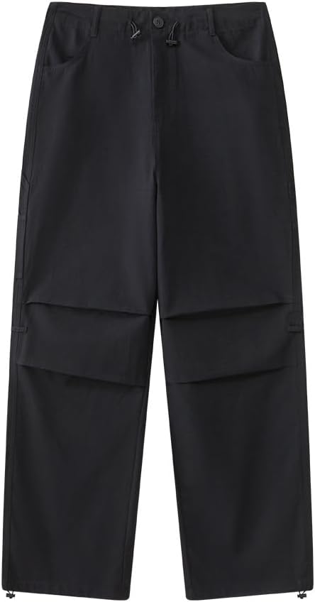 High-Waisted Work Pants for Women, Summer Retro Loose Hiking