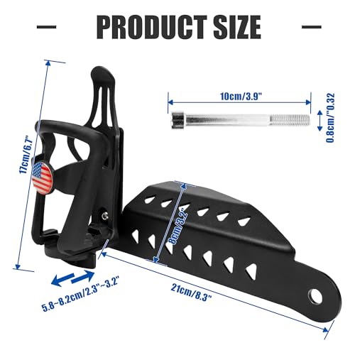 Portavasos Universal Ajustable para Can-Am Spyder F3 Izquierdo miniatura 3