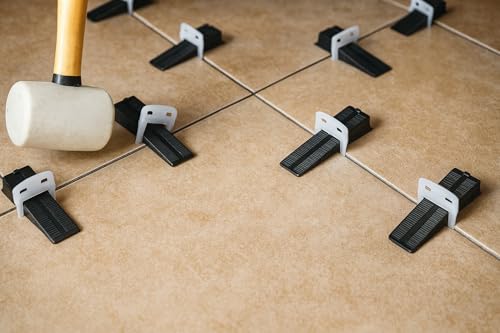 Croisillons 2mm autonivelant Fixlevel pack de nivellement de carrelage - 6