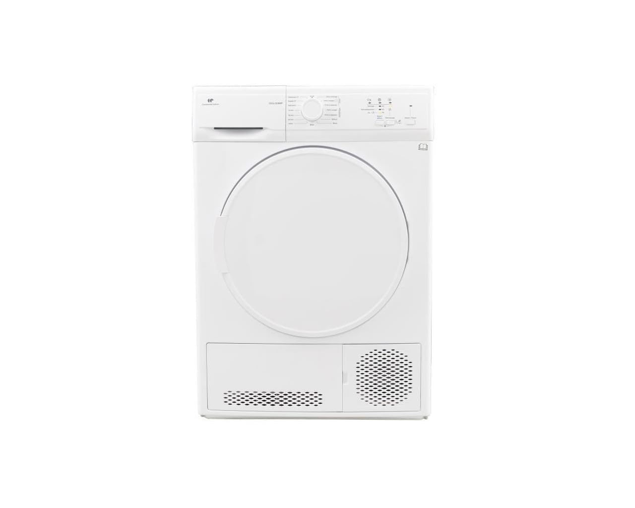 Seche-linge a condensation CONTINENTAL EDISON CESLCE8WP1 - 8 kg - Largeur 59,6cm - Classe G - Blanc