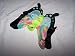 Ty Beanie Baby Float the Butterfly Multi Color Tie Dye Wings