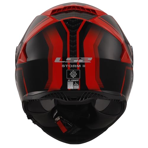 Casque intégral LS2 Storm II Tracker avec ventilation dynamique S