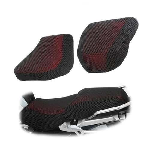 Almohadilla de asiento para montar en motocicleta BMW R1200 GS 2013-2018 transpirable
