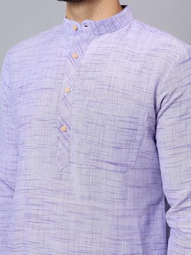 Image of LATEST CHIKAN Men's Cotton Regular Kurta