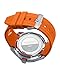 Imagen de Viceroy Reloj Hombre bitono de Acero e IP Negro y Correa de Silicona Naranja 401437-57
