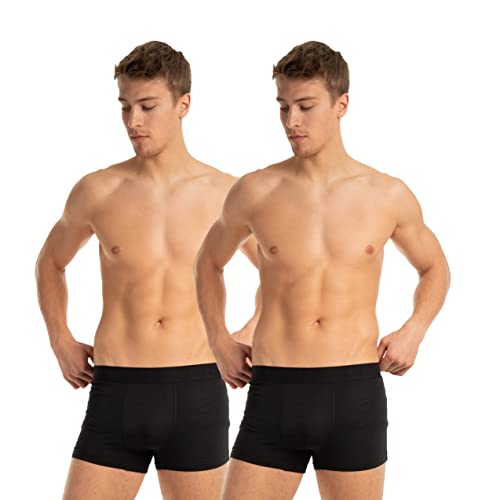 Image of dockstreet Ultra Soft, 100% Cotton Smooth Boxer Brief Comfortable Stretchable /Soft Fabric Brief Trunk Styled Underwear for Men