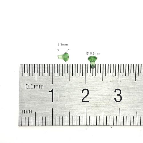 100 piezas accesorios de pesca para carpa con cuentas y paradas de gancho miniatura 2