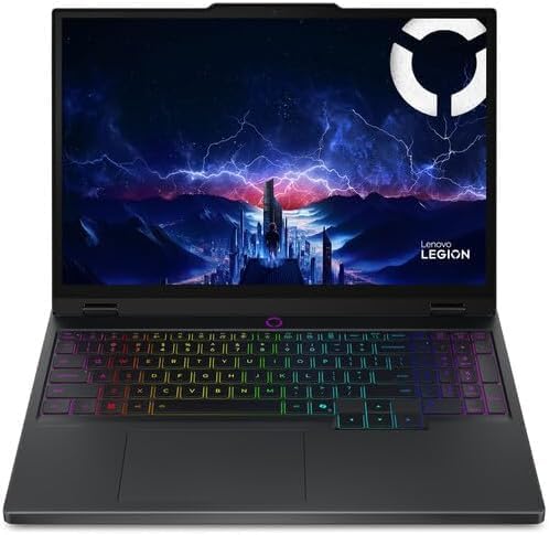 Legion Pro 5i Gen 10 16" Gaming Laptop (2025 Model) Intel Core Ultra 9 275HX 24C, NVIDIA GeForce RTX 5070 Ti 12GB, 32GB RAM, 2TB (1TB+1TB) NVMe SSD, 16.0" WQXGA OLED 500 nits 240Hz, Win 11 Pro