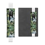 Material de alta calidad: este estuche blanco con patrón HHGFASD Pavilion at the Pond está hecho de piel de PVC finamente cosida, que es duradera y cómoda al tacto, asegurando un uso a largo plazo sin un desgaste fácil.