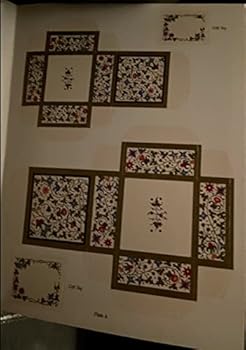 Paperback Decorative Floral Punch-Out Gift Boxes Book