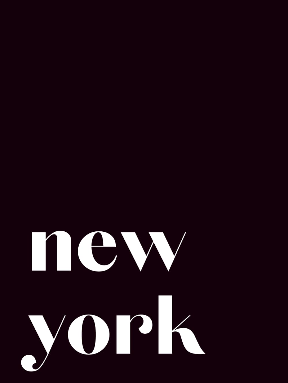 Livre de mode New York décoratif de prestige pour décoration d'intérieur haut de gamme