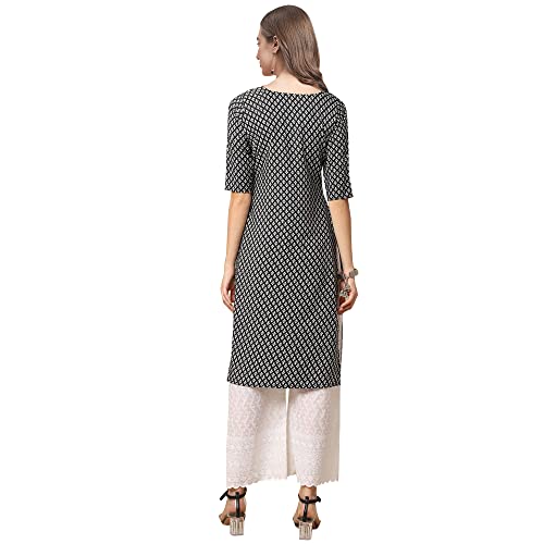 Image of Pinkmint Women's Crepe Digital Print Straight Kurta [Pack of 4]