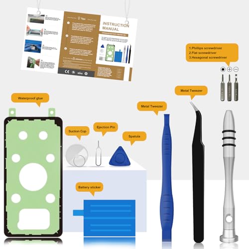 Image of Replacement Battery for Samsung Galaxy S6,4800mAh High Capacity New 0 Cycle Battery for Samsung Galaxy S6 SM-G920 G920V G920T G920A G920P G920I G920F S906L with Repair Tool Kits