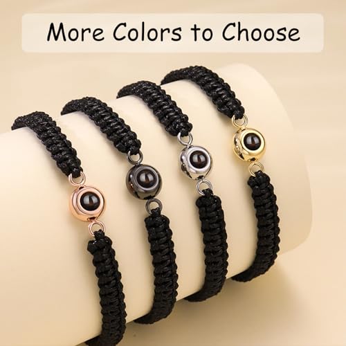 Custom Bracelets with Picture Inside, Personalized Picture Bracelet Gift for men and women, Custom memorial Jewelry Bracelets, Personalized Gifts for loss loved one Friend Lover Pet3