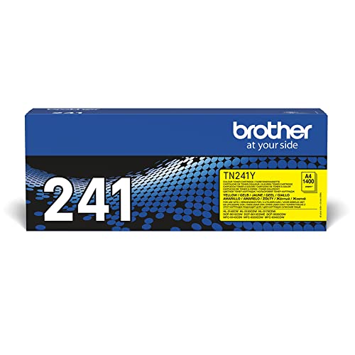 Best Price Square Toner, TN241, Yellow, 1.4K, Brother TN241Y by Brother