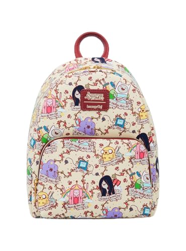 Mini sac à dos original Loungefly Adventure Time Banner Violet en taille unique