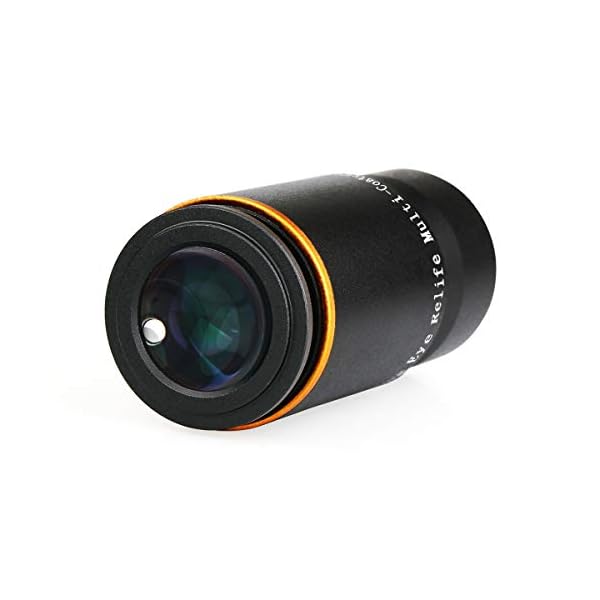 Svbony Teleskop Okular 6mm, 1.25" Planeten Okular 66 Grad Ultraweitwinkel Okular Mehrfachvergütet Grüner Film für Planet Deep-Sky-Visual – Bild 4