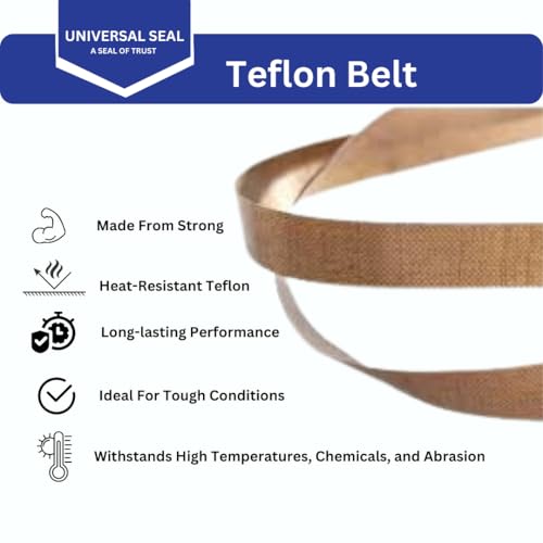 Image of Teflon Belt for Band Sealer Machine Model FR-770 (Size-770,mm X 15,mm,)(Pack of 50,Piece)