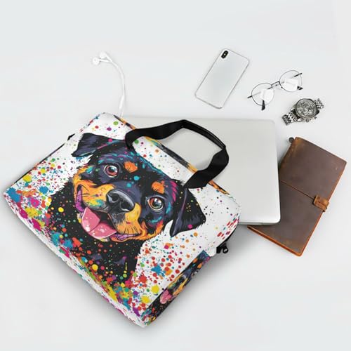 Funda para portátil 15.6 pulg con asa y correa miniatura 7